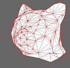 The discrete Willmore energy is a function of the angles triangle
circumcircles make with one another.