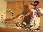Constructing a hairpin molecule in 3D