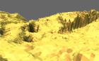 Raw (noisy) Mars elevation map